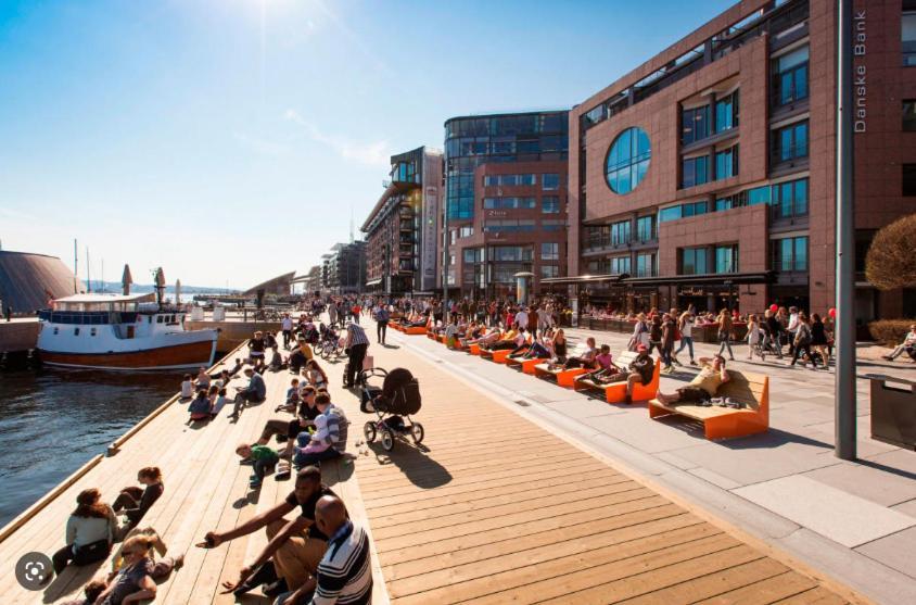 Penthouse Sentralt I Oslo Lejlighed Eksteriør billede